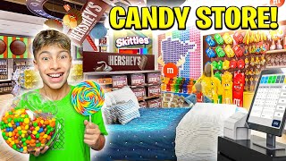 Turning our Son's BEDROOM Into a CANDY STORE!! 🍭🍫