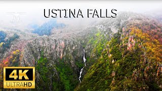 Ustina Falls - 4K DRONE VIDEO