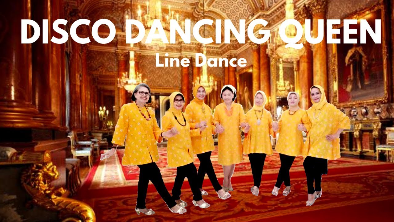 Disco Dancing Queen Line Dance Mentari Friday YouTube