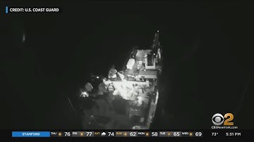 Coast Guard Makes Helicopter Rescue Off Long Island