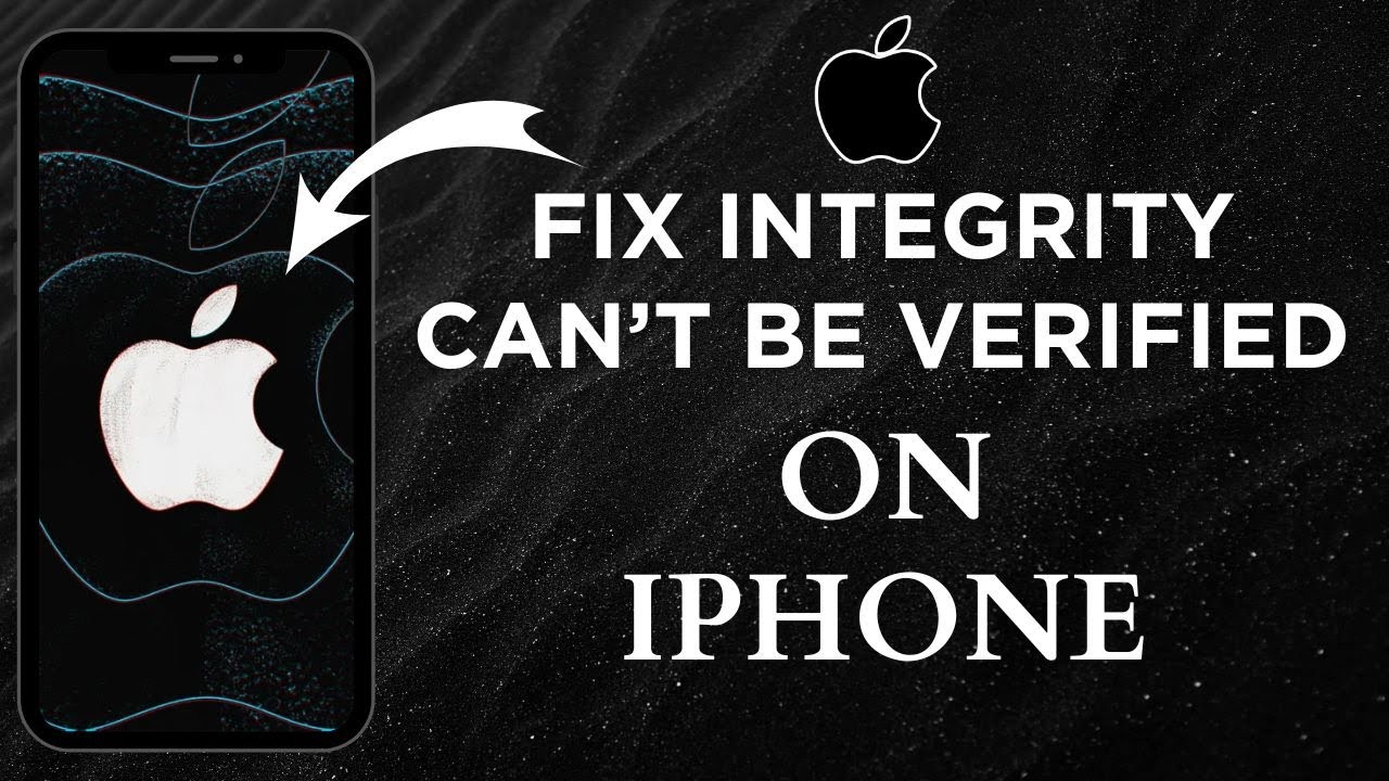 Как исправить ошибку «Не удалось проверить целостность» на iPhone