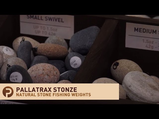 Natural Stone Fishing Weights and Sinkers - Pallatrax Stonze