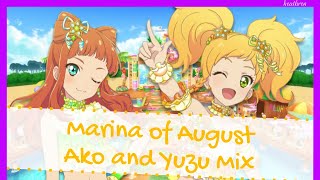 Marina of August | Ako and Yuzu Short Mix | Aikatsu Stars!
