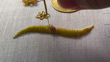 Goldwork Fundamentals: Cutwork over Soft String