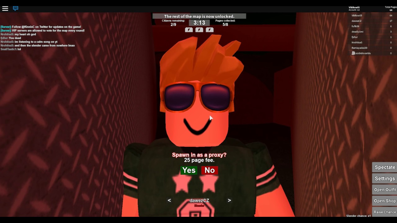 Я УЖЕ иду. " Stop it, Slender!2".