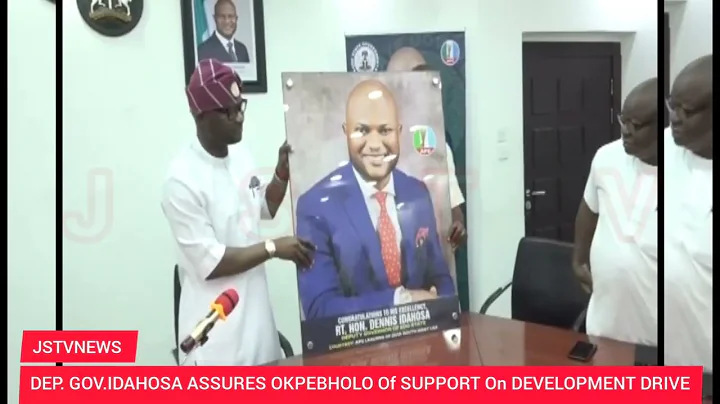 DEP. GOV.IDAHOSA ASSURES OKPEBHOLO Of SUPPORT On DEVELOPMENT DRIVE