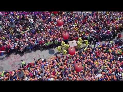 2019(入廟實況)白沙屯媽祖.山邊媽祖徒步北港朝天宮進香