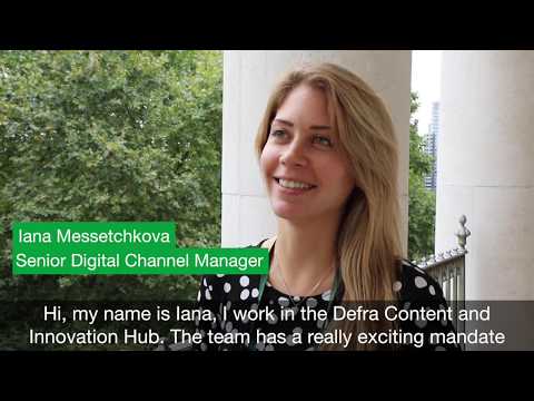 Working in digital at Defra