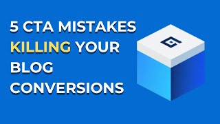 🔥 5 CTA Mistakes KILLING Your Blog Conversions (Fix #3 Immediately!) 🚫📉
