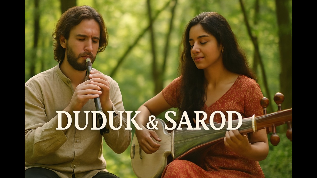 Relaxing Duduk and Sarod Duet | Ethereal Fusion Music | MirakoShow