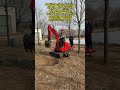 Multifunctional mini excavator and rotary tiller, capable of both digging and rotary tilling #digger