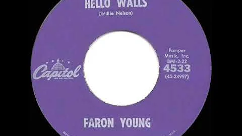 1961 HITS ARCHIVE: Hello Walls - Faron Young (#1 C&W hit for 9 weeks)