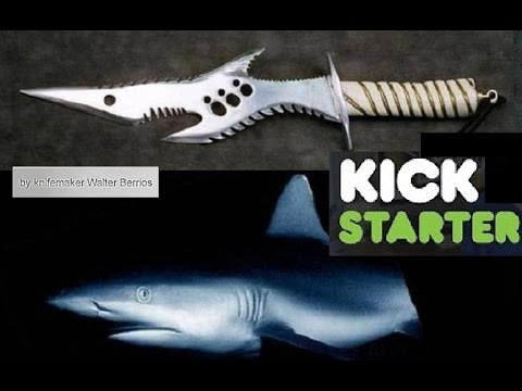 PERU SHARKS TIBURONES KNIFE CUCHILLO WALTER BERRIO...