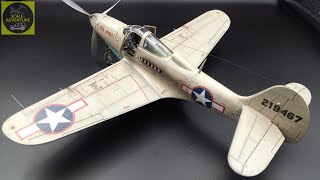 P-39Q Airacobra Eduard 1/48 aircraft Model