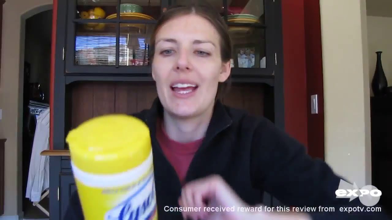 Lysol Disinfecting Wipes, Lemon & Lime Blossom Review