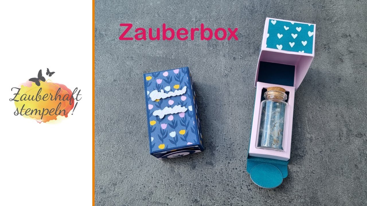 Zauberbox | Wunscherfüller | Swap | DSP EINFACH EKLEKTISCH | BERÜHRENDE BOTSCHAFTEN | Stampin' Up!