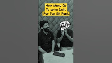 IIT JEE Top 50 Rankers Solve How Many Questions Per Day 😱💀| IIT Motivation #shorts #esaral #iit #jee
