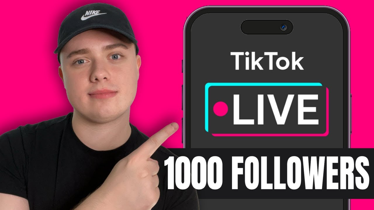 How To Get 1000 Followers On TikTok To GO LIVE - YouTube