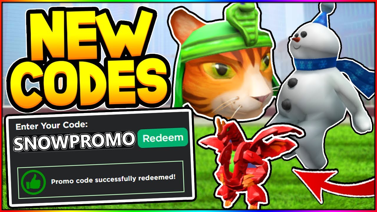 ALL NEW Roblox Promo Codes on ROBLOX *FREE SNOW WINGS* (Roblox Promo Codes  2021) 