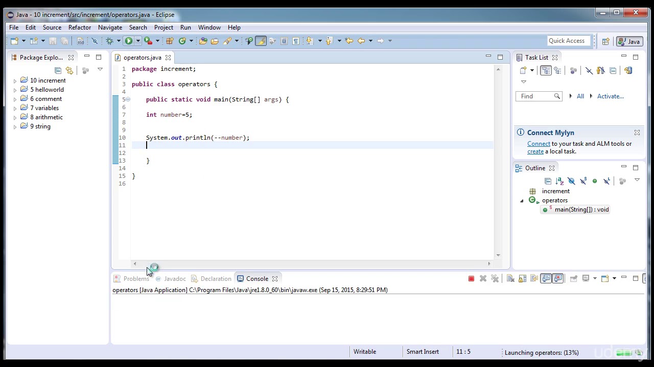 Java SE Basic - Increment and Decrement Operator in Java - YouTube