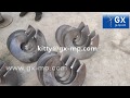 sectional screw flight manufacture