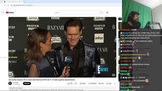 Forsen Reacts to Jim Carrey Sounds Off on Icons and More at NYFW 2017 | E! Red Carpet \& Award Shows