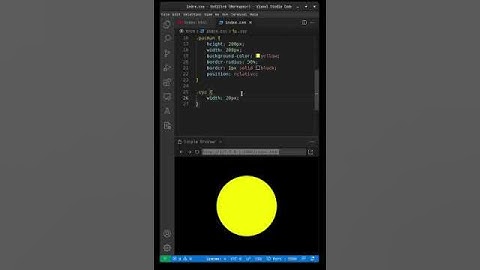 Pacman with CSS | HTML #shorts #css #webdevelopment