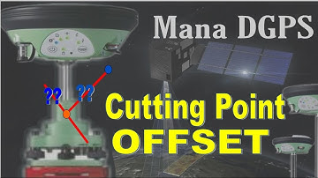 DGPS 5 || Offset tool || DGPS || Mana Surveyor