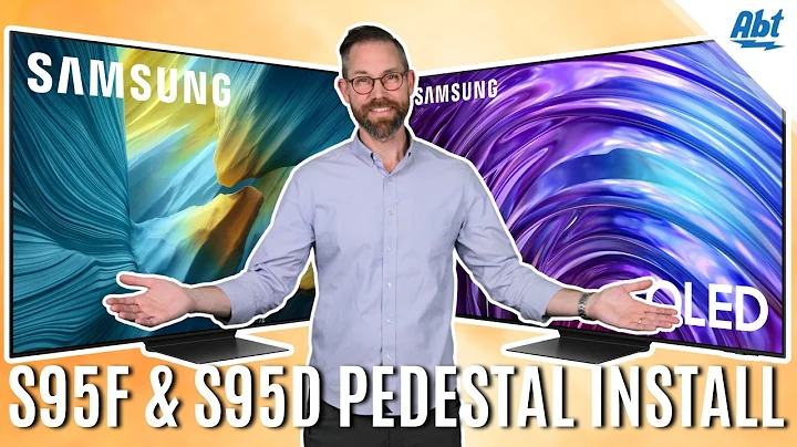 How to Install the Samsung S95D / S95F TV Stand (Pedestal) | Step-by-Step Guide