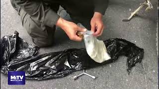 DOS CAPTURADOS POR TRANSPORTAR BASE DE COCA