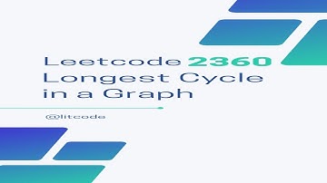 2360. Longest Cycle in a Graph #python #coding