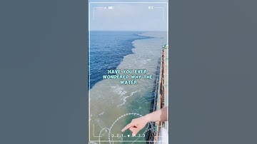 the mysterious boundary why atlantic ocean dosen meets pacific ocean🤔#shorts#mystery#facts#nature