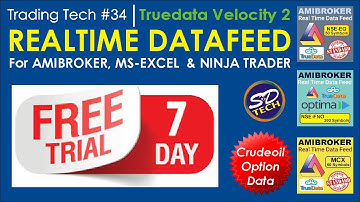 How to install TrueData Velocity (Amibroker) | Trading Tech  #34 | in Hindi