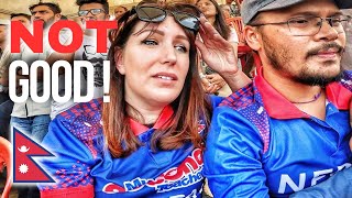 My FIRST CRICKET Match in Nepal in 4 minutes !! **DISAPPOINTED**
