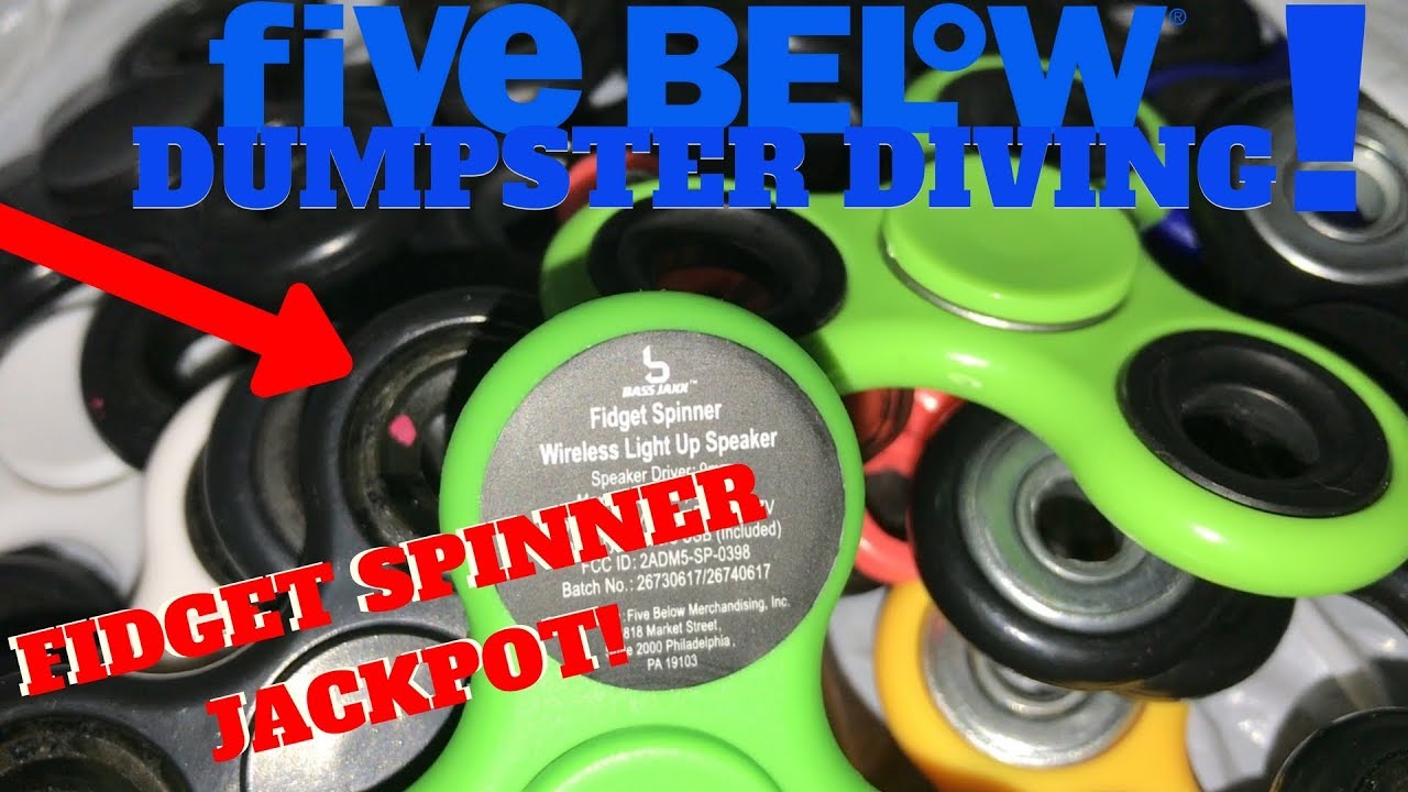 five below fidget spinners