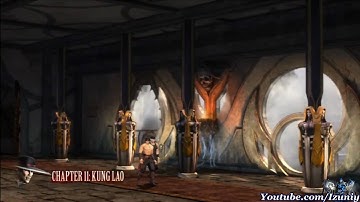 Mortal Kombat 9 "Kung Lao Story Mode" Chapter 11: Kung Lao Vs. Noob Saibot & Goro