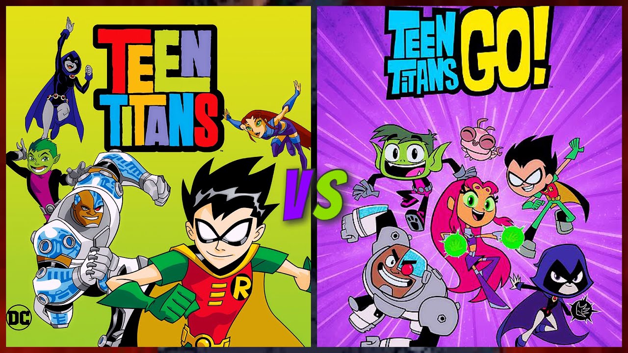 Teen Titans VS Teen Titans GO YouTube teen-titans-vs-teen-titans-go-youtube