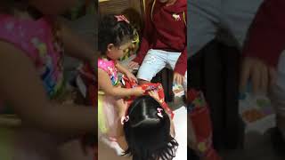 Baby myles 3rd birthday Opening of gifts