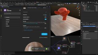 Videoguide - Material from Picture, AI Material Generator, Vray for Blender, Edit Shader, Textures