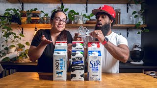 What's the Best Up & Coming NonDairy Milk? | Vegan Milk Taste Test