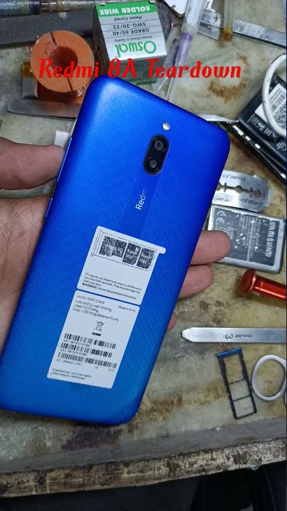 Redmi 8A Teardown!! How to open Redmi 8A