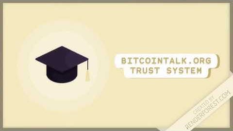 Bitcointalk.org trust system