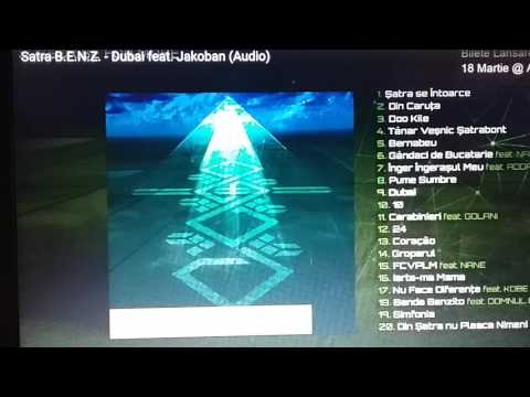 SATRA B.E.N.Z-DUBAI feat. JAKOBAN (AUDIO)