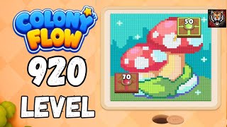 Information Colony flow Level 920 Walkthrough Solution News