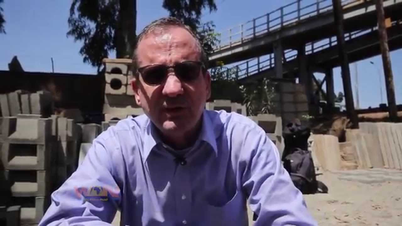 CEMENT BLOCK BUILDING IN EAST AFRICA