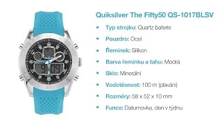 Hodinky Quiksilver The Fifty50 QS-1017BLSV