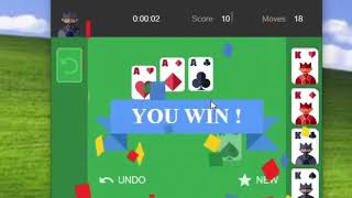 Solitaire Speedrun World Record 0:01 - Google Solitaire Glitched Hard Untied WR