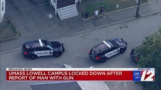 Police searching for possible armed suspect at UMass Lowell