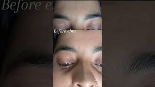 #threading look✨ #afterbefore❤️ #trendingsong🎧 #trendingshorts 💫