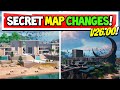 Fortnite SEASON 4 SECRET MAP CHANGES | v26.00